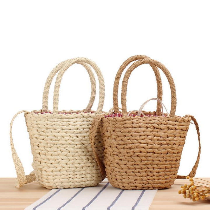 Woven Basket Bag Kalsten