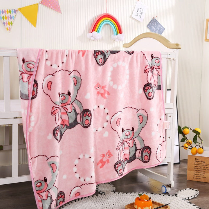 Children's Cartoon Character Fleece Blanket Kalsten