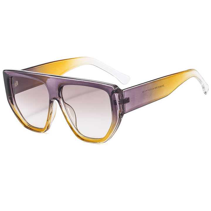 Women's Oversized Sunglasses with Stylish Geometric Frame Kalsten
