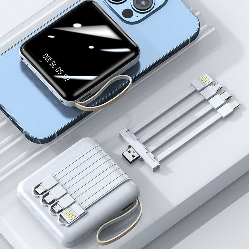Compact power bank with integrated multi-port and digital display Kalsten