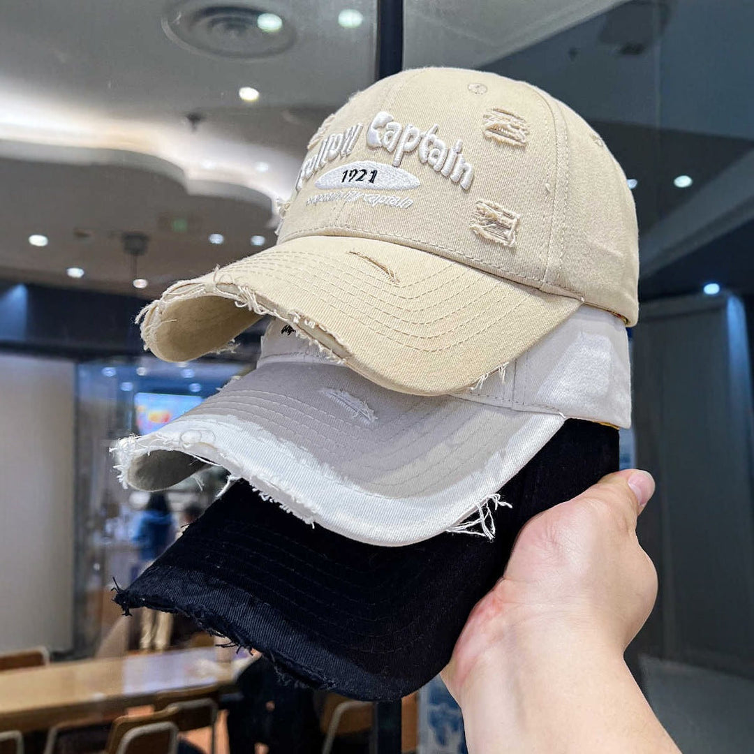 Men's Casual Distressed Baseball Cap Kalsten