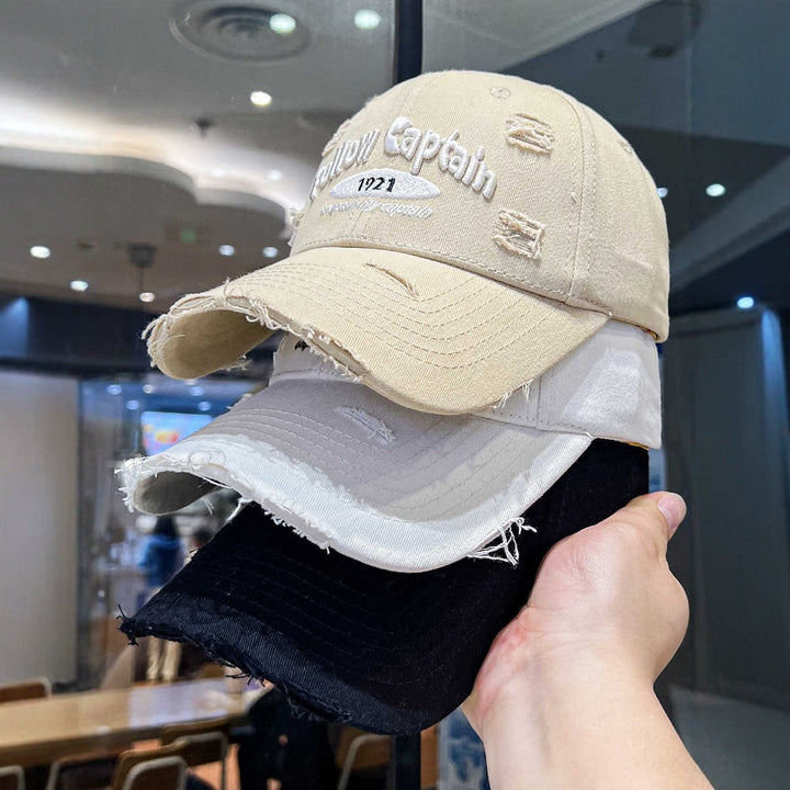 Men's Casual Distressed Baseball Cap Kalsten