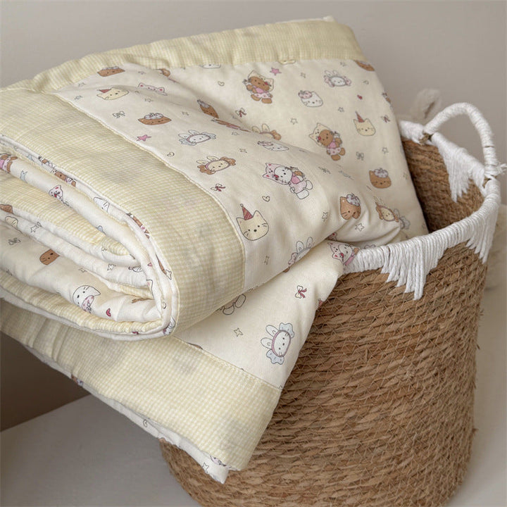 Women’s children's duvet with playful doll pattern Kalsten