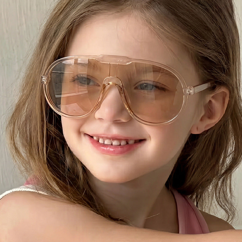 Ladies fashionable sports sunglasses in unique design with UV protection and flexible temples Kalsten