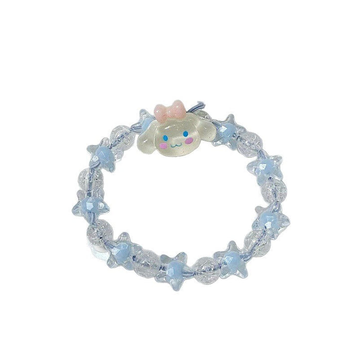Playful bracelet with stars and cute pendant Kalsten
