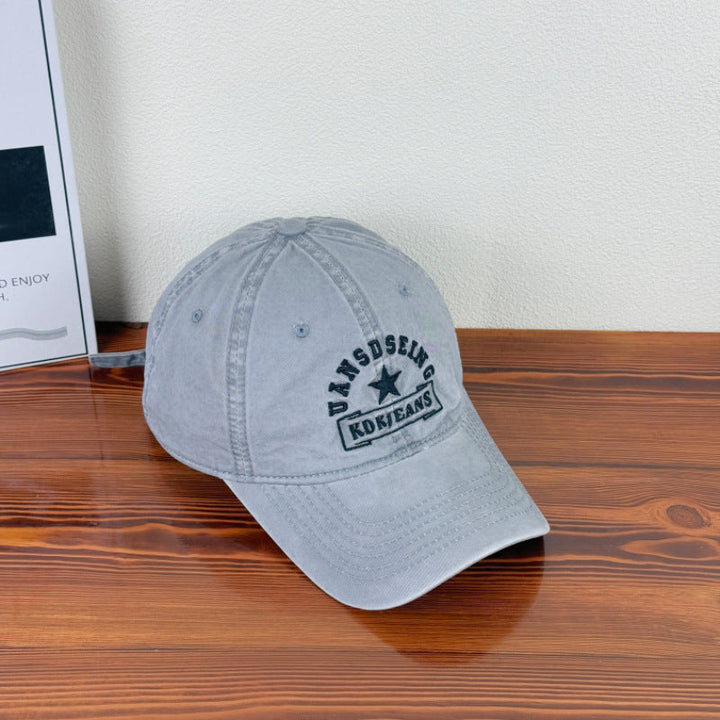 Men's Distressed Vintage Style Baseball Cap Kalsten