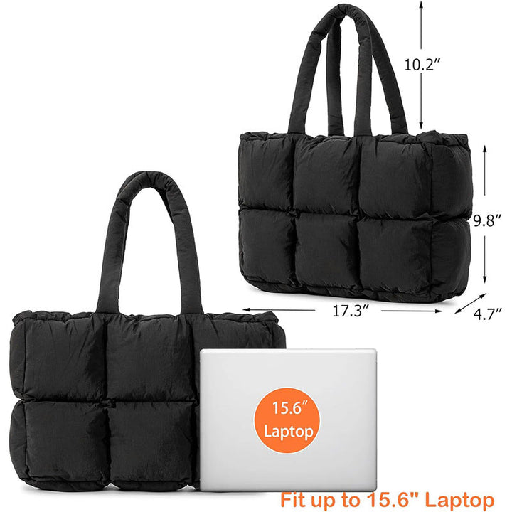 Fashionable quilted tote bag Kalsten