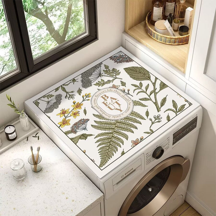 Decorative Floral Laundry Counter Mat Kalsten