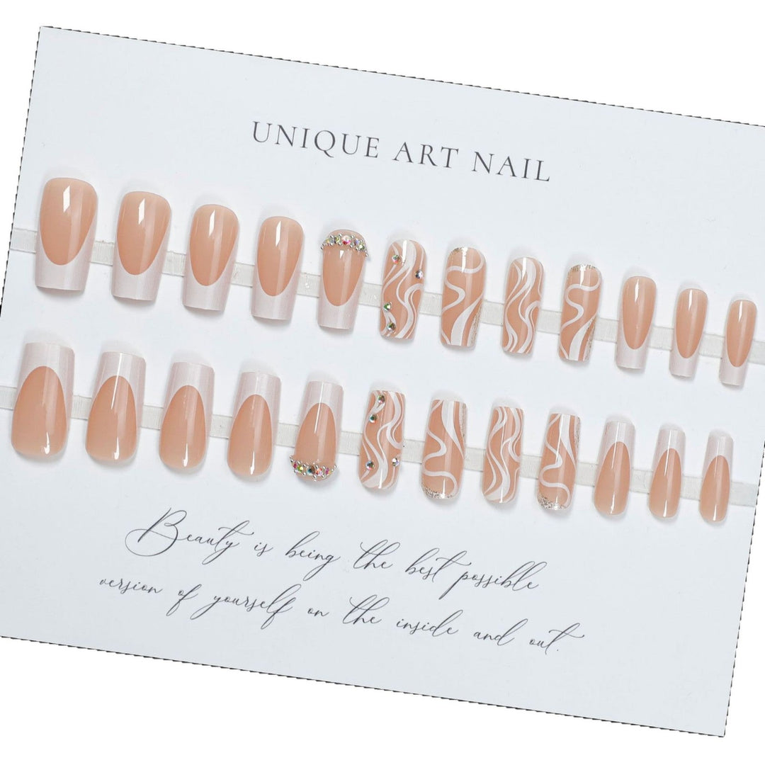 Artistic Gel Nail Tips Set Kalsten
