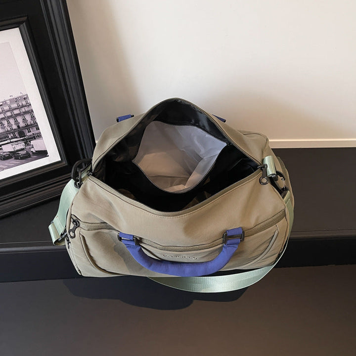 Sporty Duffel Bag With Versatile Compartments Kalsten