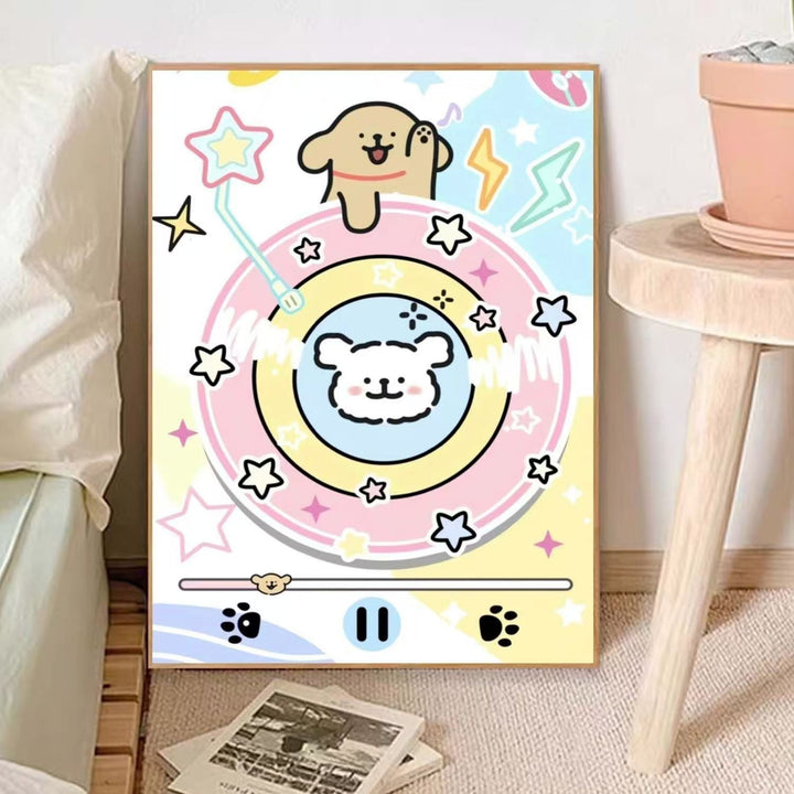 Cute Animal-Themed Illustrative Wall Art Kalsten