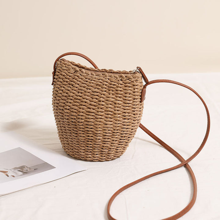 Handcrafted Shoulder Bag Made From Natural Material Kalsten