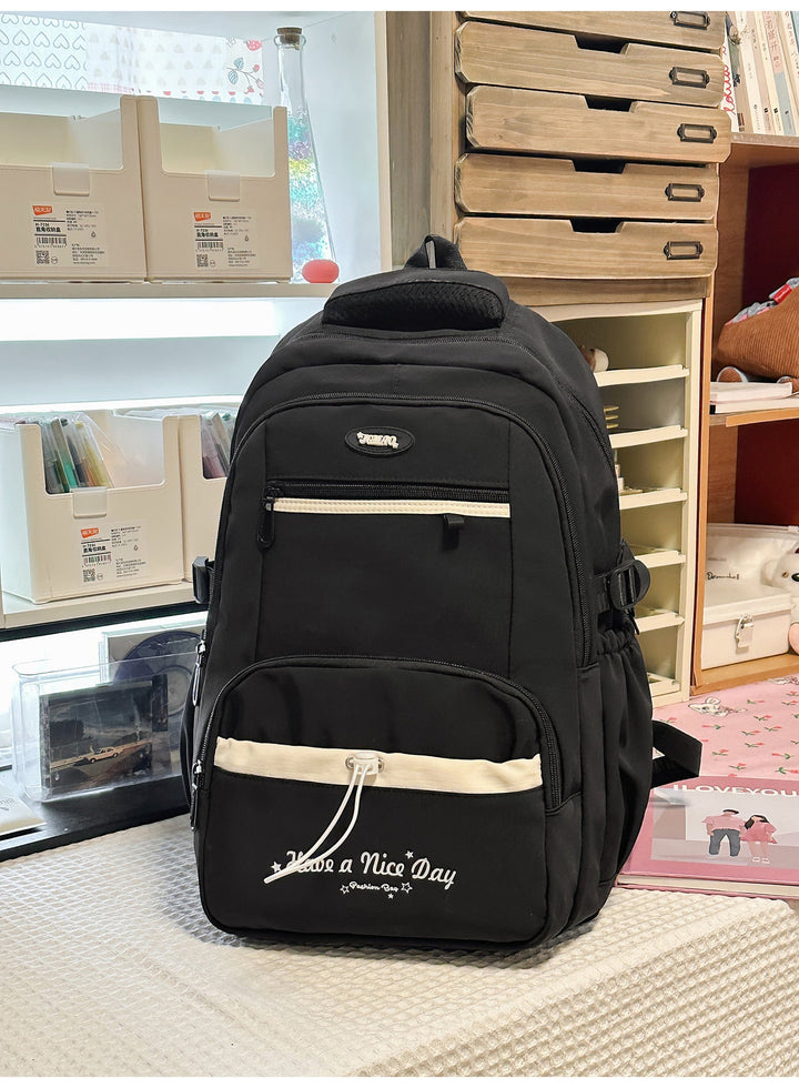 Multi-Pocket Laptop School Backpack