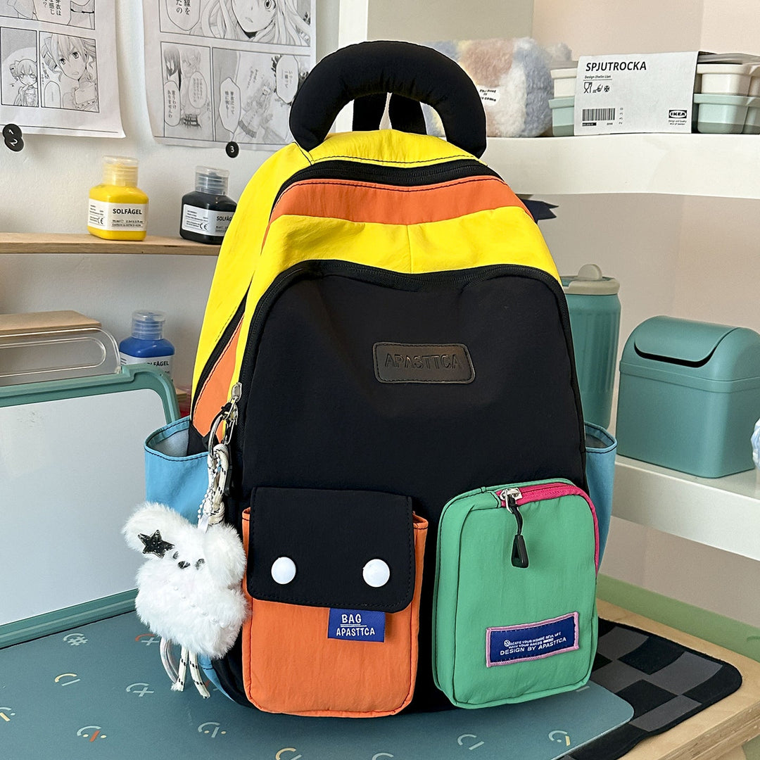 Fun and Functional Multi-Pocket School Backpack