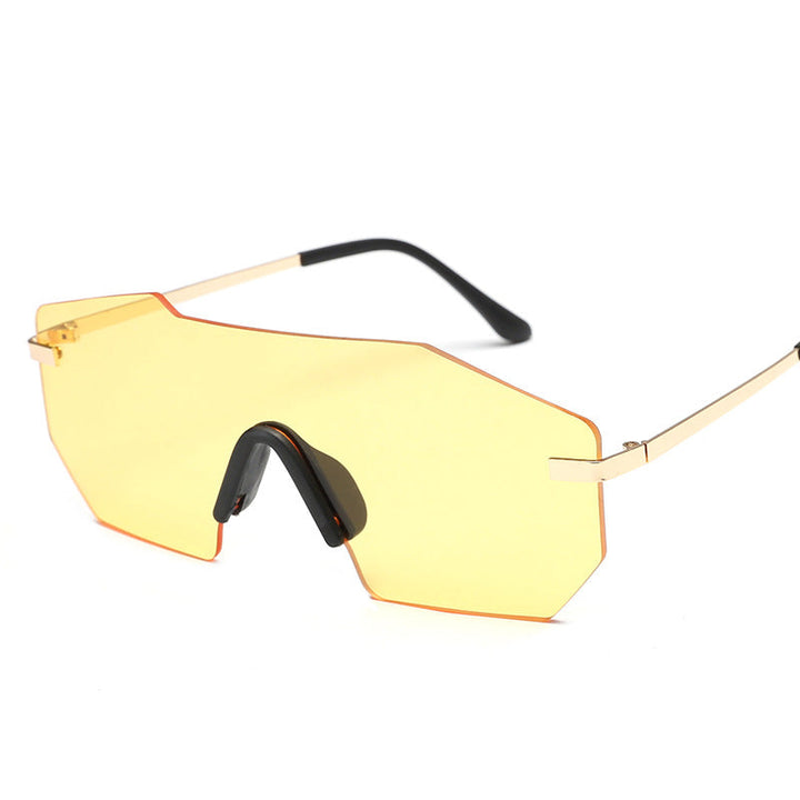 Women's oversized sunglasses in futuristic design Kalsten