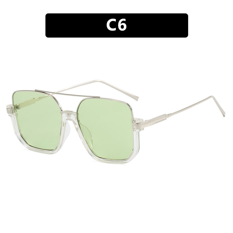 Women oversized sunglasses with trendy square frame and protective UV filter Kalsten
