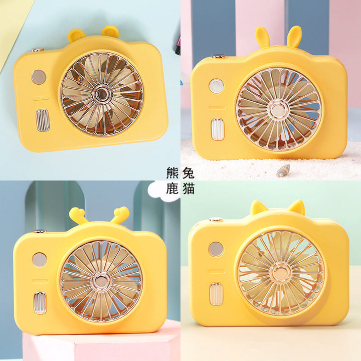 Women's Portable Camera Style Fan Kalsten