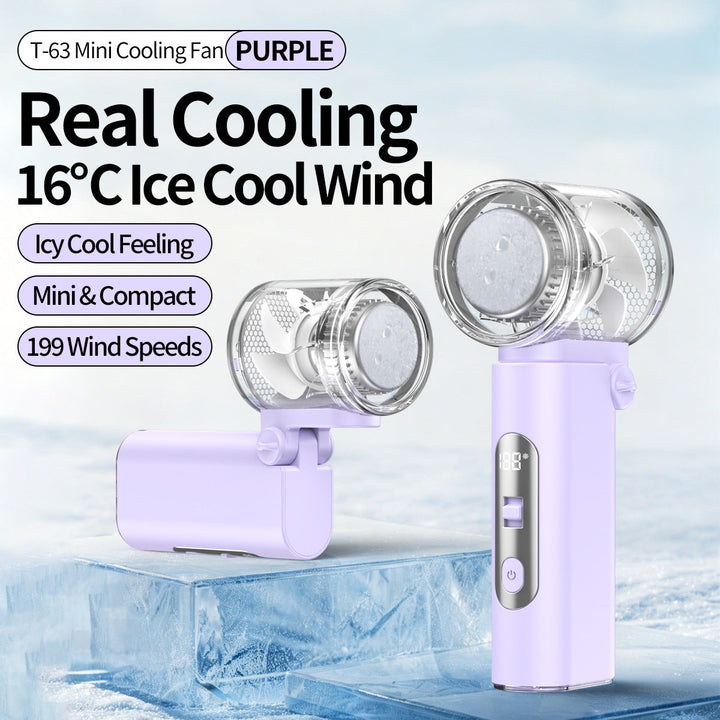 Ladies Portable Mini Fan with Cooling Function Kalsten