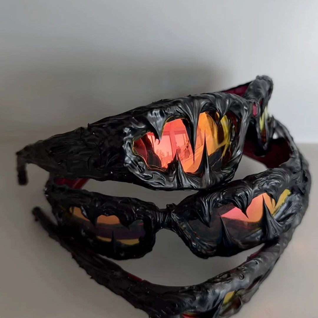 Women's sports sunglasses with creative monster design Kalsten