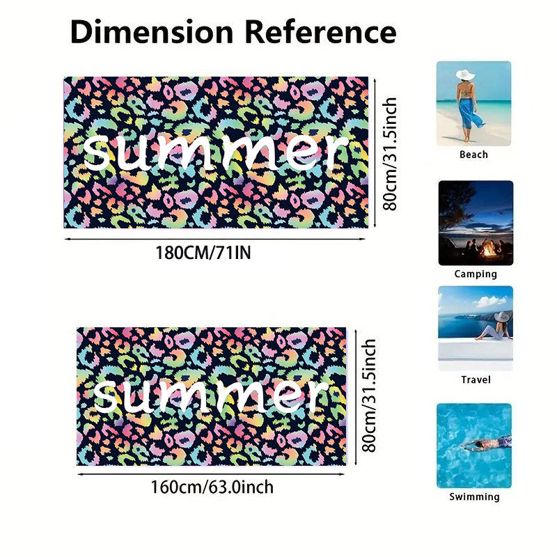 Nautical-Themed Beach Towel Kalsten