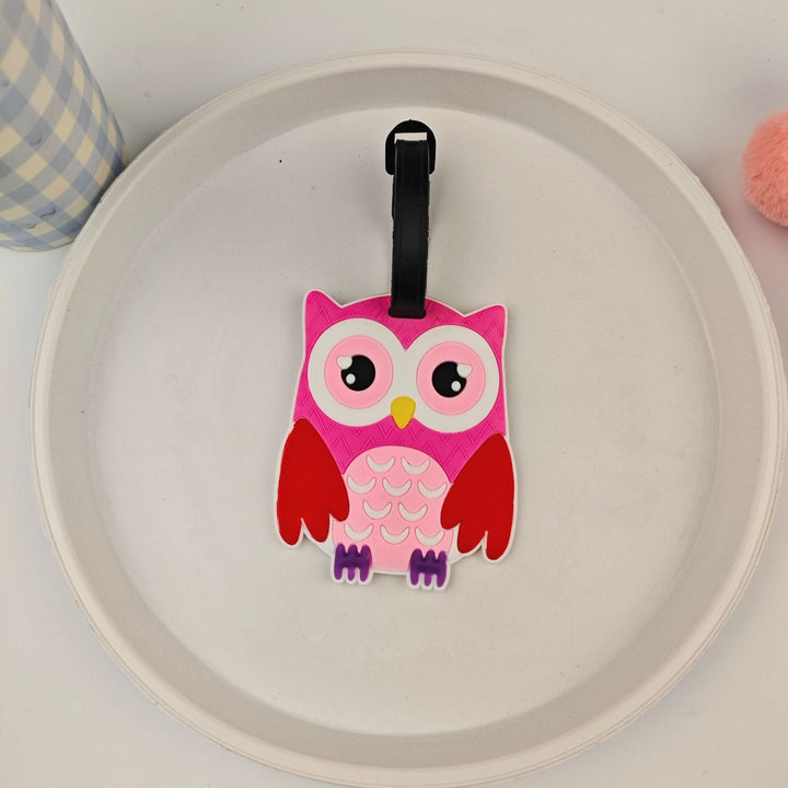 Unisex suitcase tag in owl design Kalsten