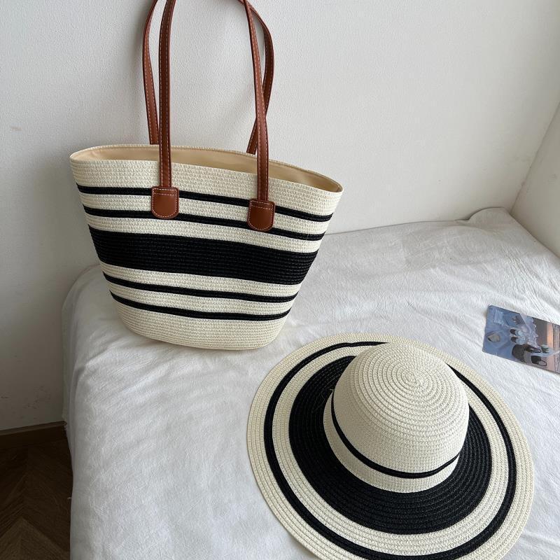 Fashionable Tote Bag Made of Braided Material Kalsten