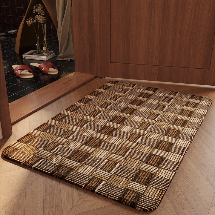 Geometric Pattern Decorative Entryway Mat