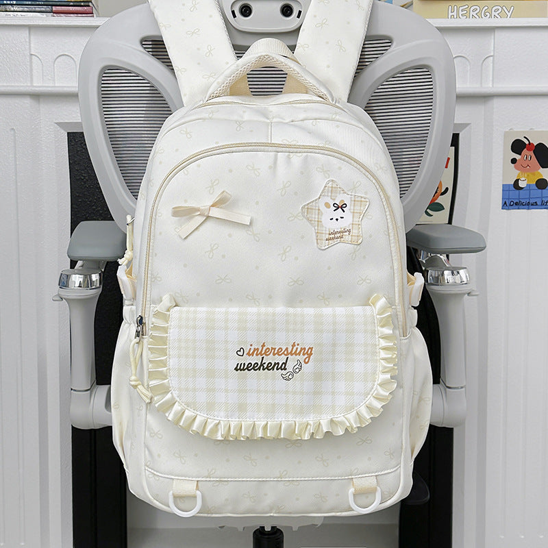 Children's Playful Themed Multi-Pocket School Backpack