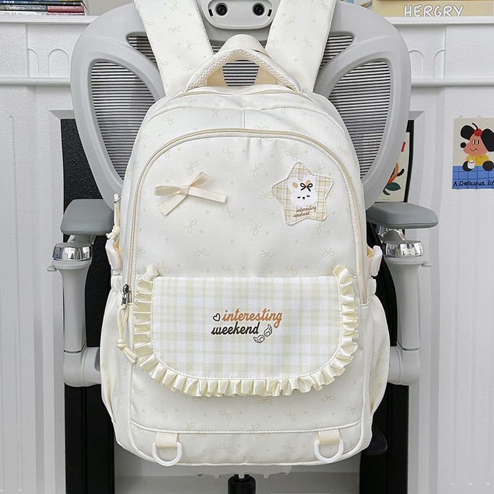 Children's Playful Themed Multi-Pocket School Backpack