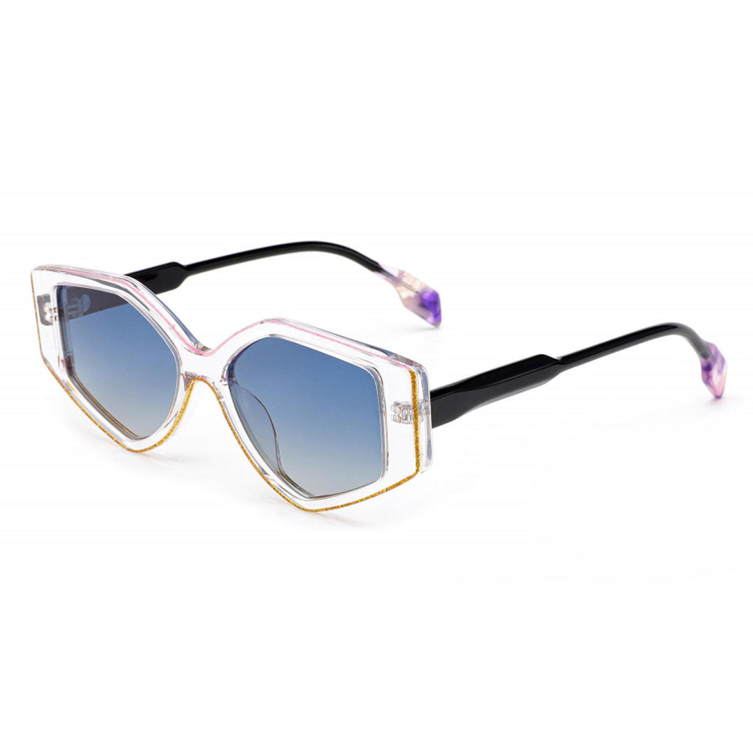 Women's fashionable sunglasses with unique cut design and UV protection Kalsten