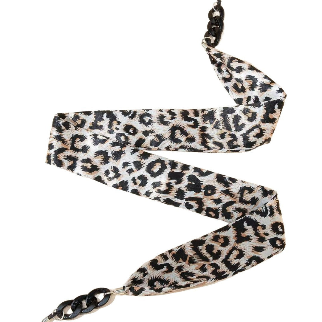 Chic Animal Print Eyewear Chain Kalsten