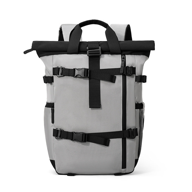 Robust Backpack with Expandable Storage and Flexible Closure Mechanism Kalsten