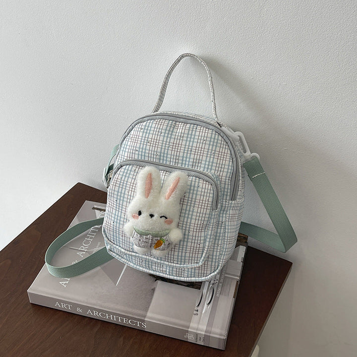 Cute Plush Animal-Themed Mini Backpack