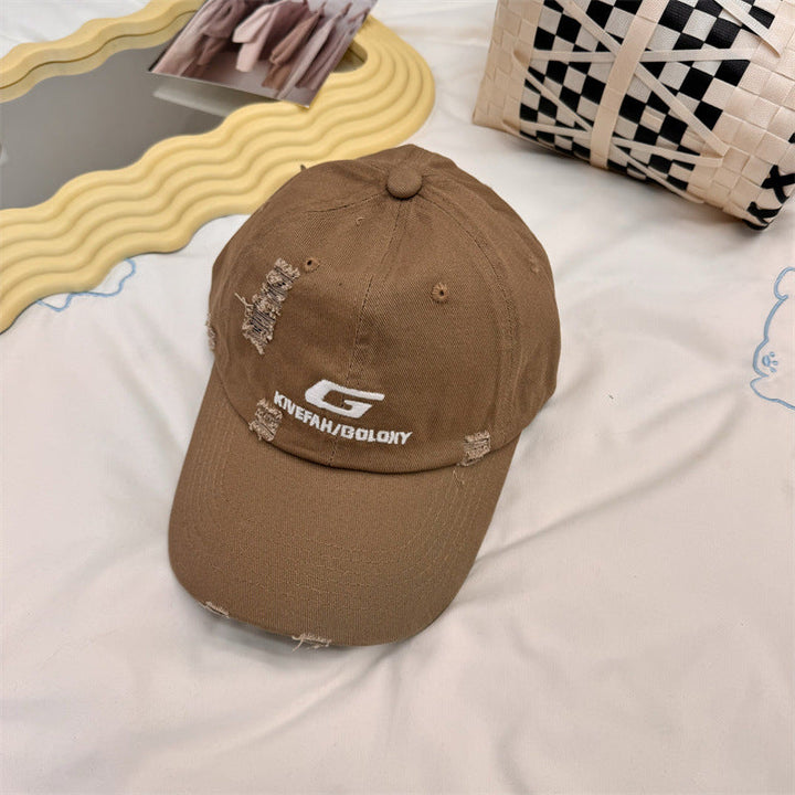 Men's Distressed Casual Baseball Cap Kalsten