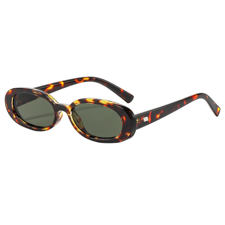 Women's fashionable sunglasses with oval frame and trendy lenses Kalsten
