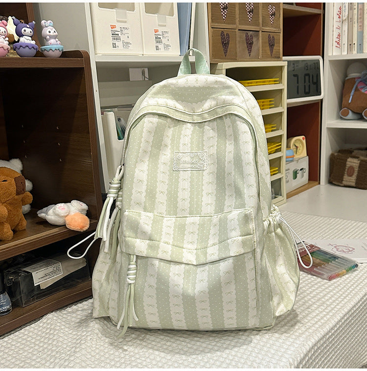 Casual Patterned School Backpack