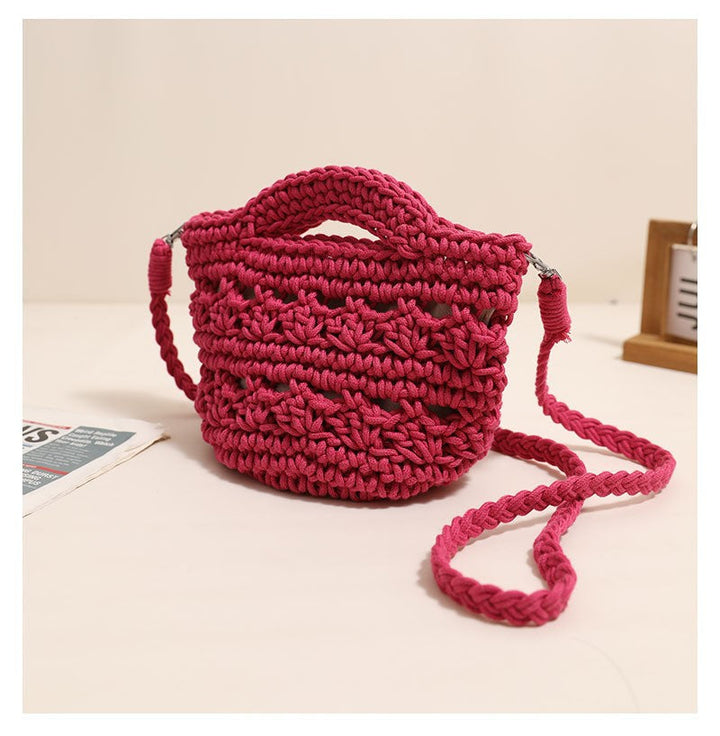 Handcrafted macrame shoulder bag with unique design Kalsten
