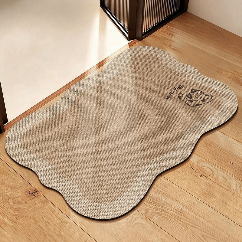 Decorative Pet-Themed Area Mat Acalora