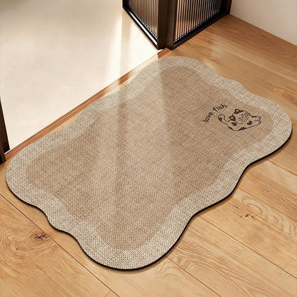 Decorative Pet-Themed Area Mat Acalora