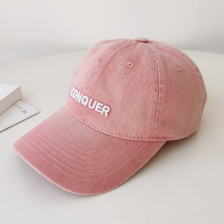 Women's Embroidered Casual Denim Cap Kalsten
