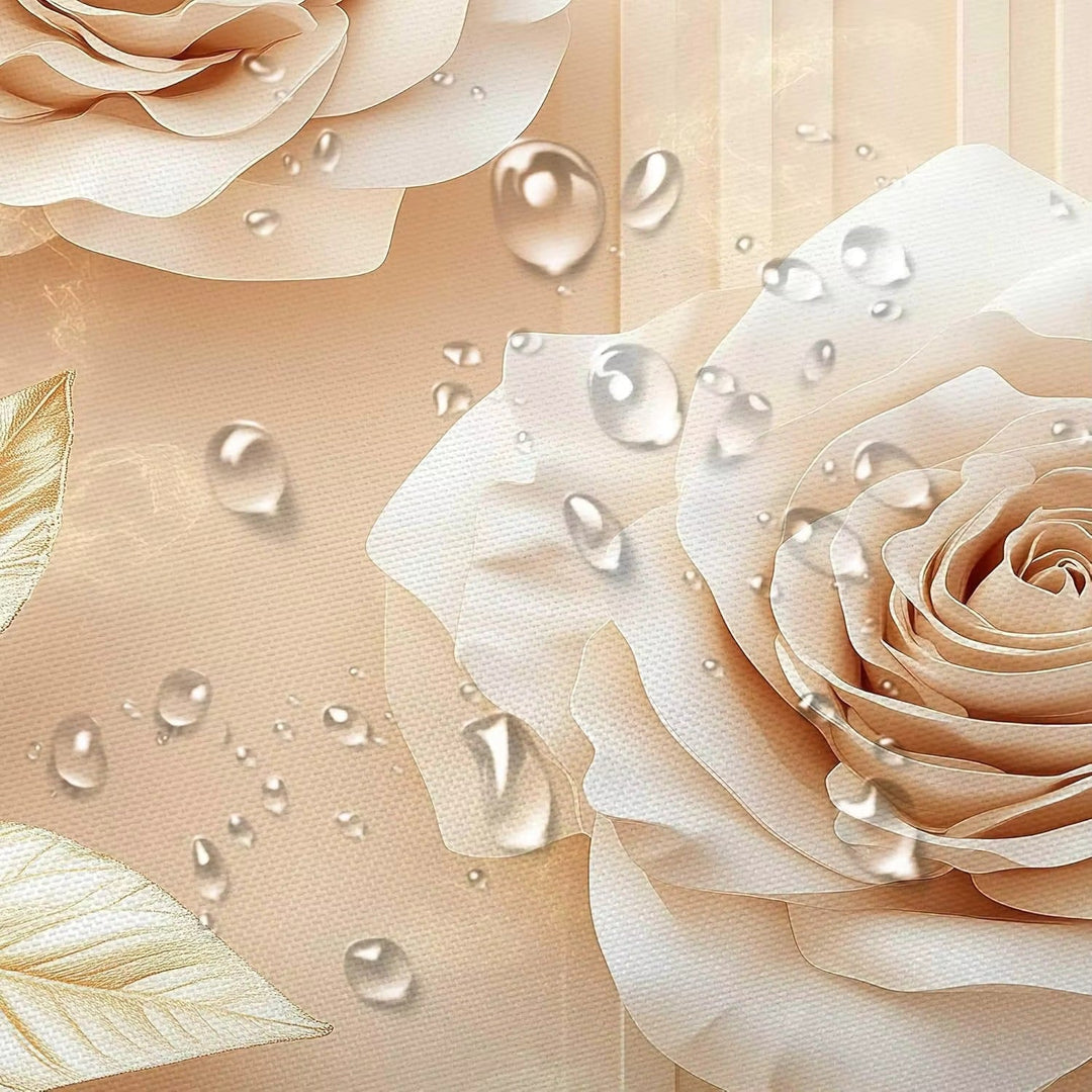 Floral Embossed Shower Curtain Kalsten