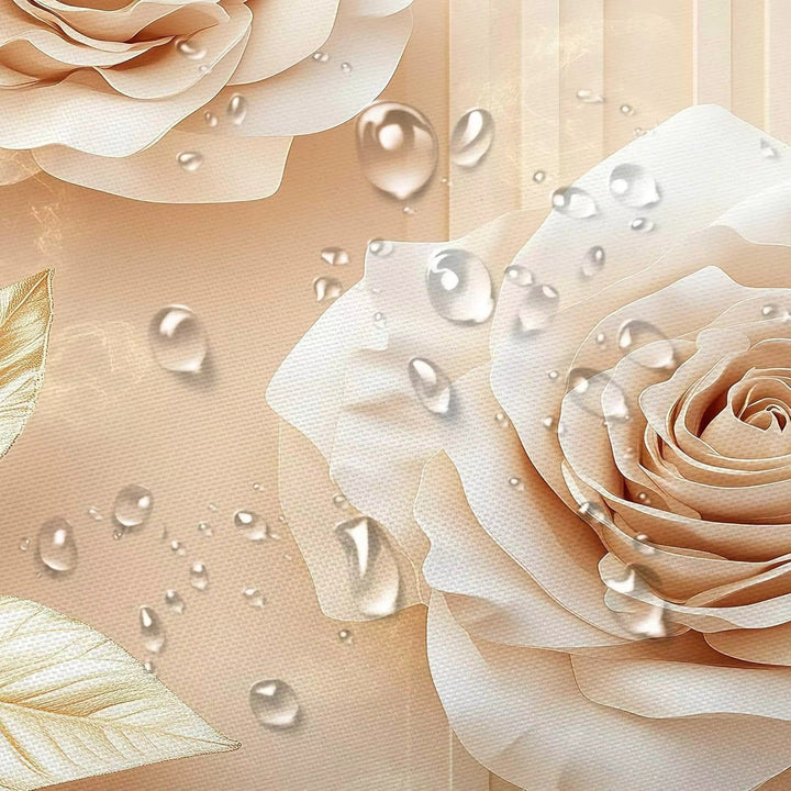 Floral Embossed Shower Curtain Kalsten