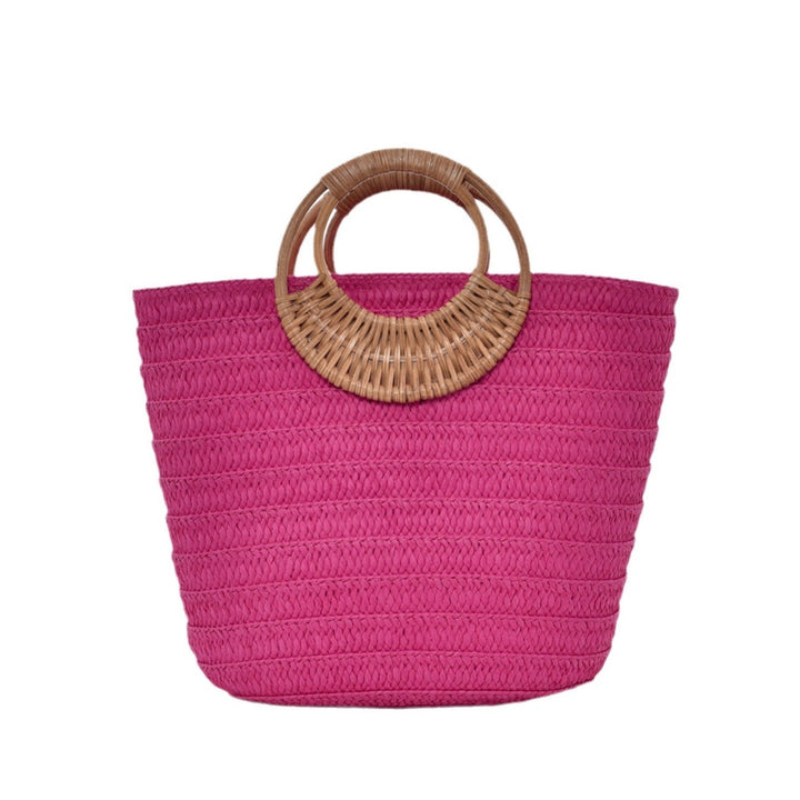 Handbag with Braided Handle Kalsten