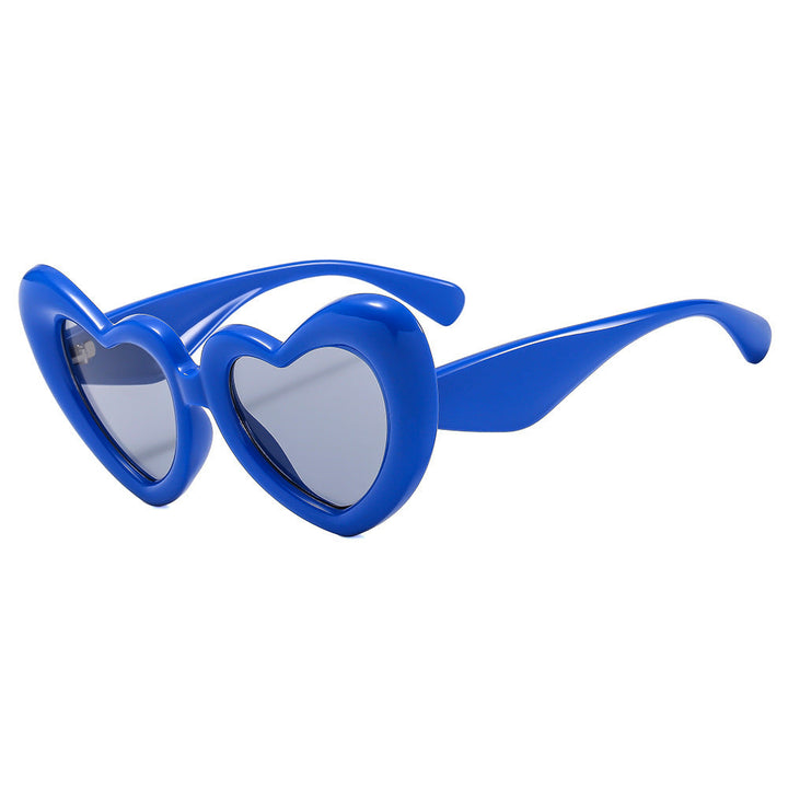 Women Heart-shaped Sunglasses with Stylish Frame Kalsten