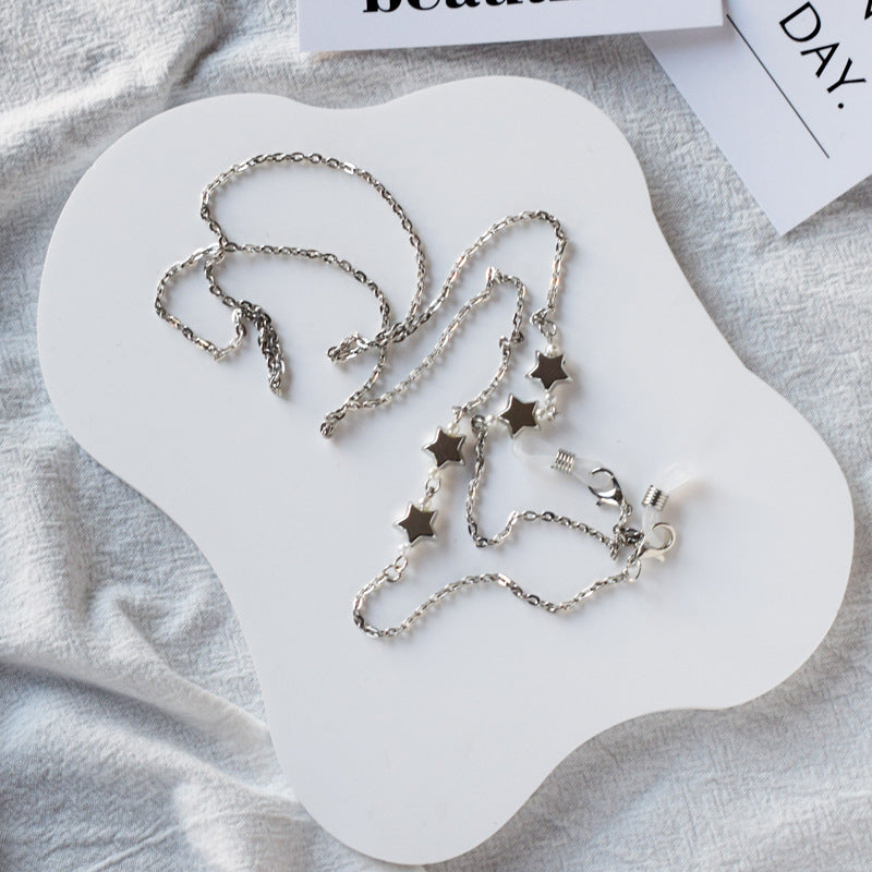 Star-Detail Chain Eyewear Holder Kalsten