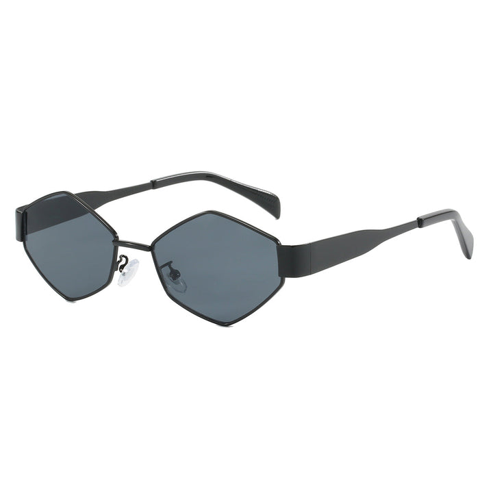Women's modern geometric sunglasses with high-quality metal frame Kalsten