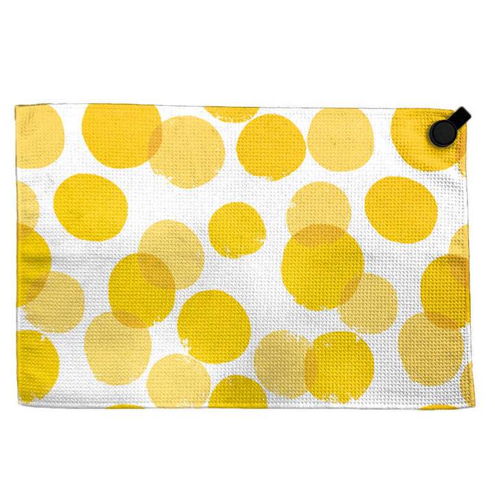 Towel with modern circular pattern Kalsten