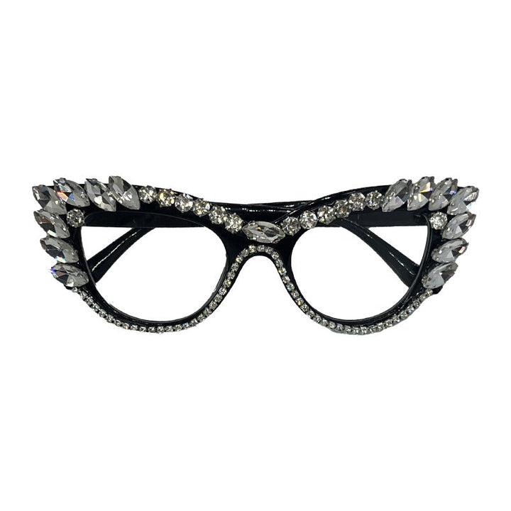 Luxury Cat-Eye Rhinestone Sunglasses Kalsten