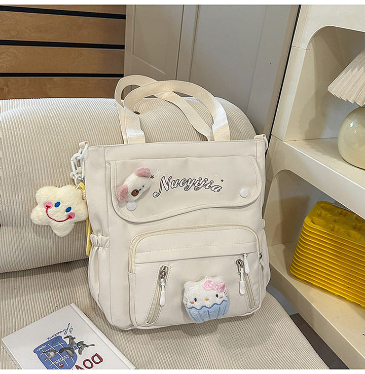 Multi-Pocket Casual School Backpack