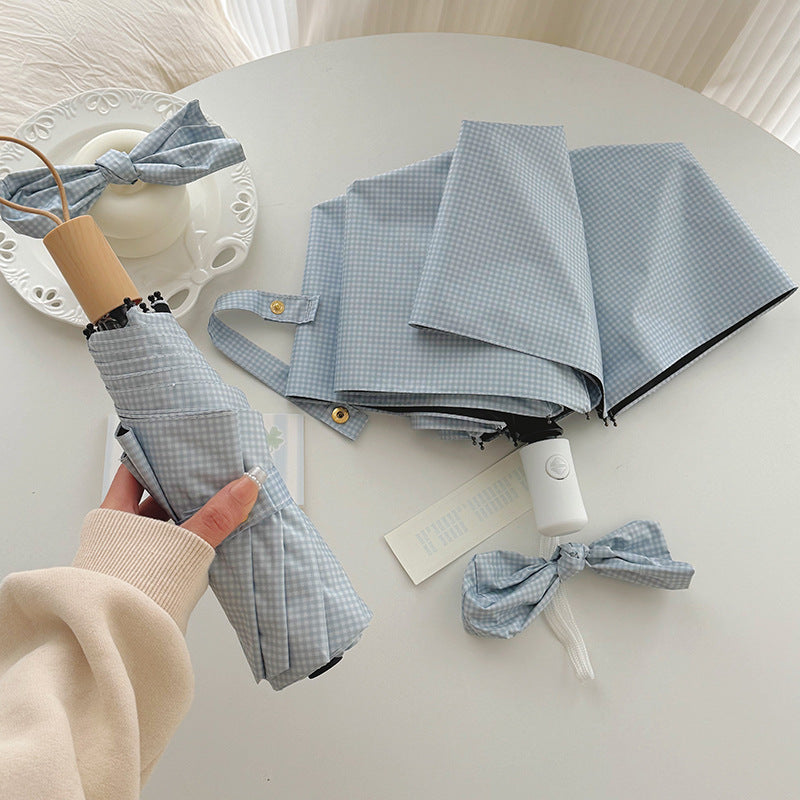 Women Foldable Umbrella with Practical Storage System Kalsten